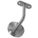 Stainless steel handrail support with screw-on plate...