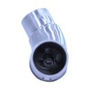 Stainless steel corner fitting pipe connector adjustable 90 degrees
