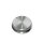 Stainless steel end cap flat 33,7x2mm with knurling Solid material impact cap