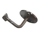 Handrail bracket movable stainless steel V2A ground as wall anchorage for 42.4x2mm handrail