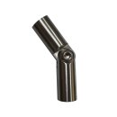 Pipe connector joint connector stainless steel V2A ground for 12mm filling rods