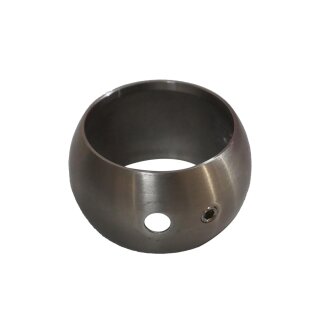 Ring holder stainless steel V2A polished for 33.7x2mm handrails