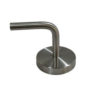 Handrail bracket stainless steel V2A polished for screwing to the handrail