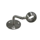 Ring bracket movable stainless steel V2A polished for Ø42.4x2 mm handrail